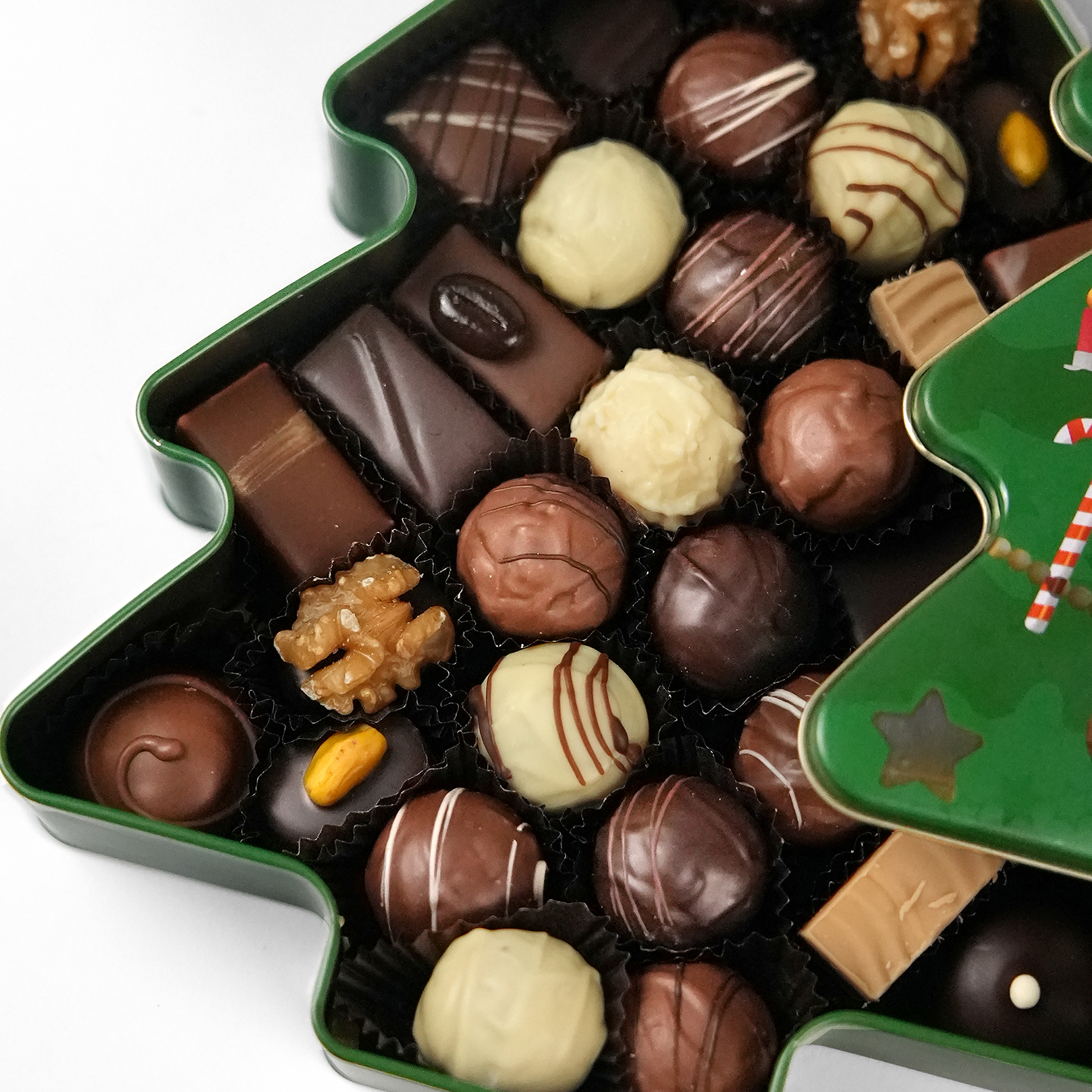 Pralinenmischung "Weihnachten" 350 g in der Geschenkdose
