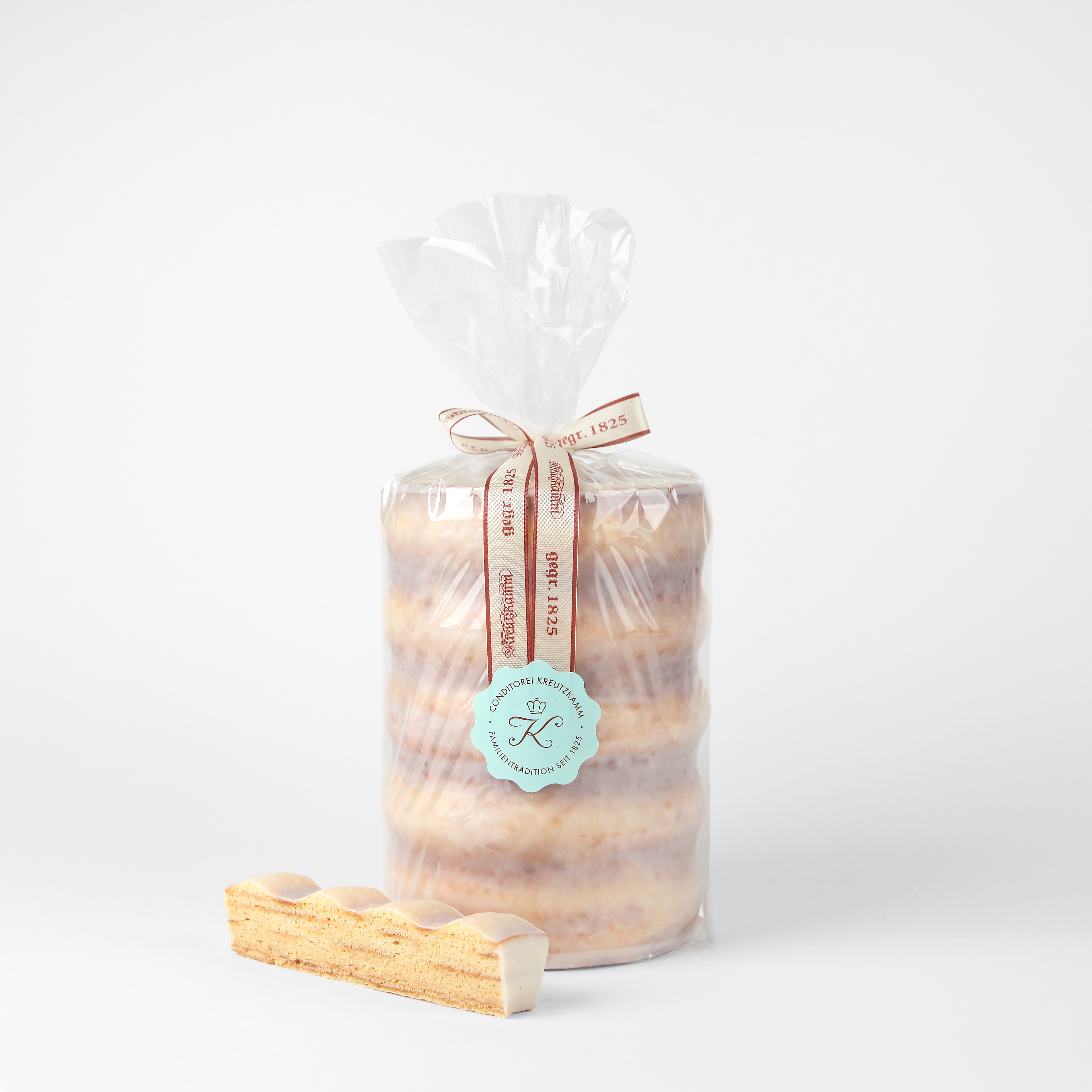Baumkuchen GLASIERT 750 g Holzkiste