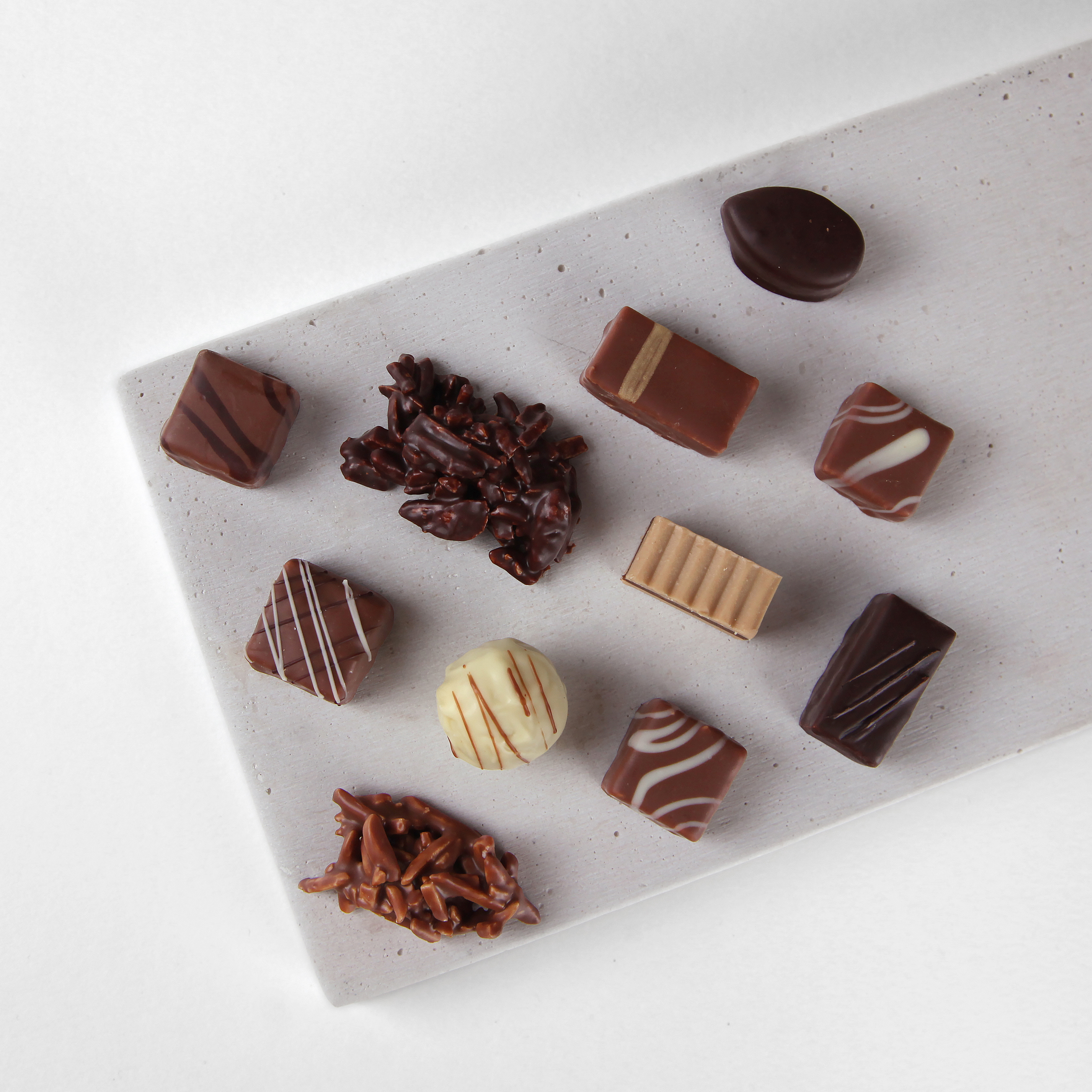 Pralinenmischung "Schokomädchen" (alkoholfrei) 375 g