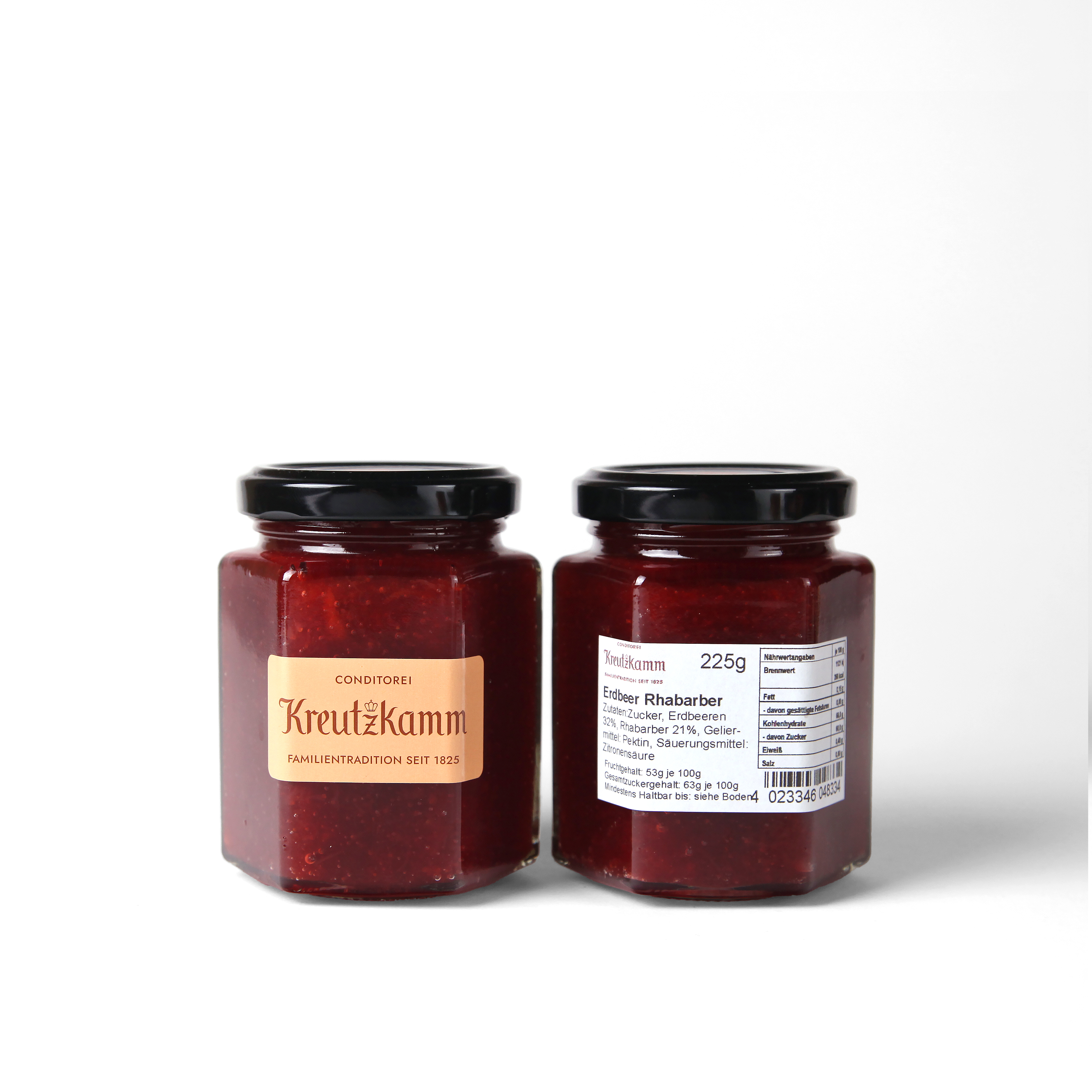 Erdbeer-Rhabarber Konfitüre