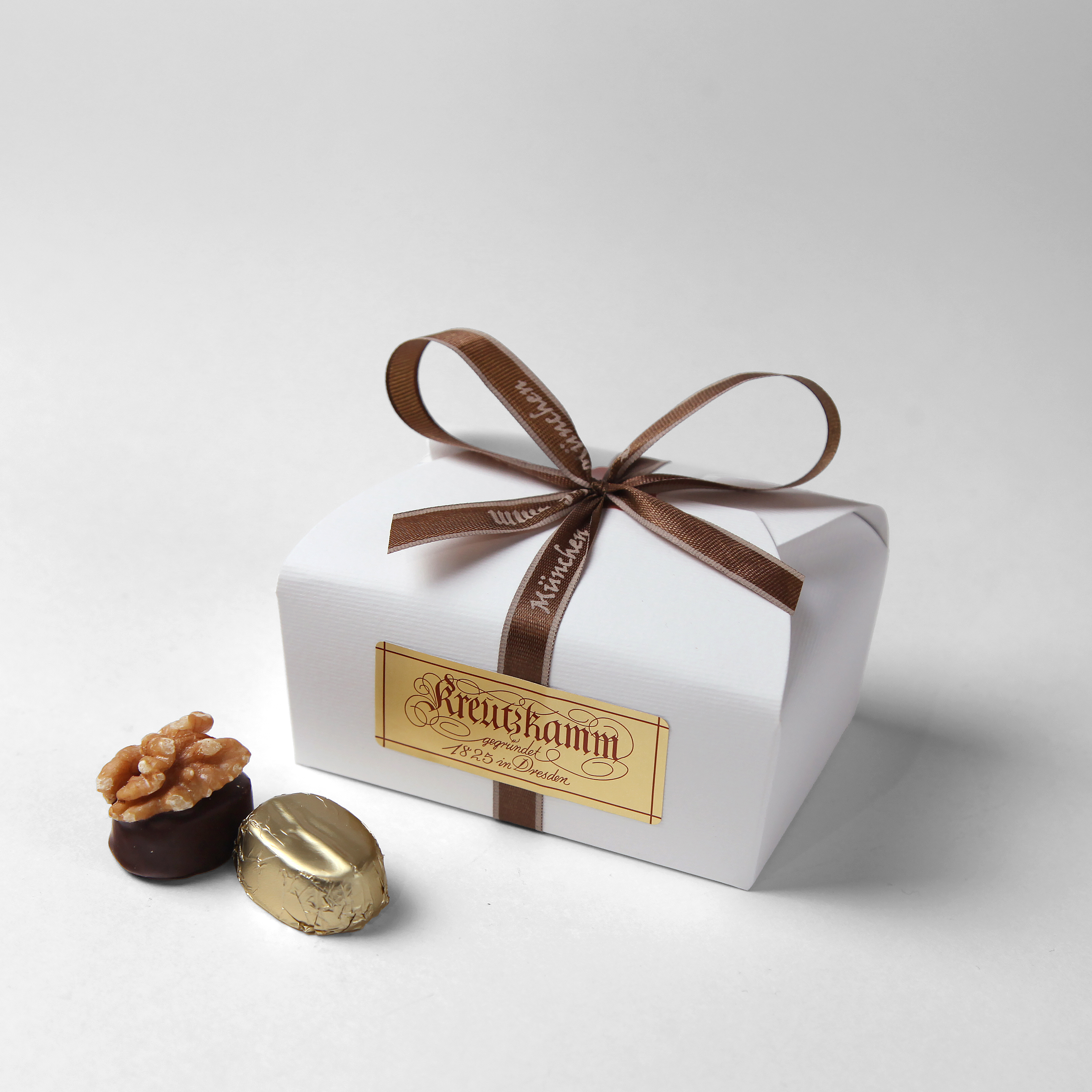 Pralinen Pochette 100 g (alkoholfrei)