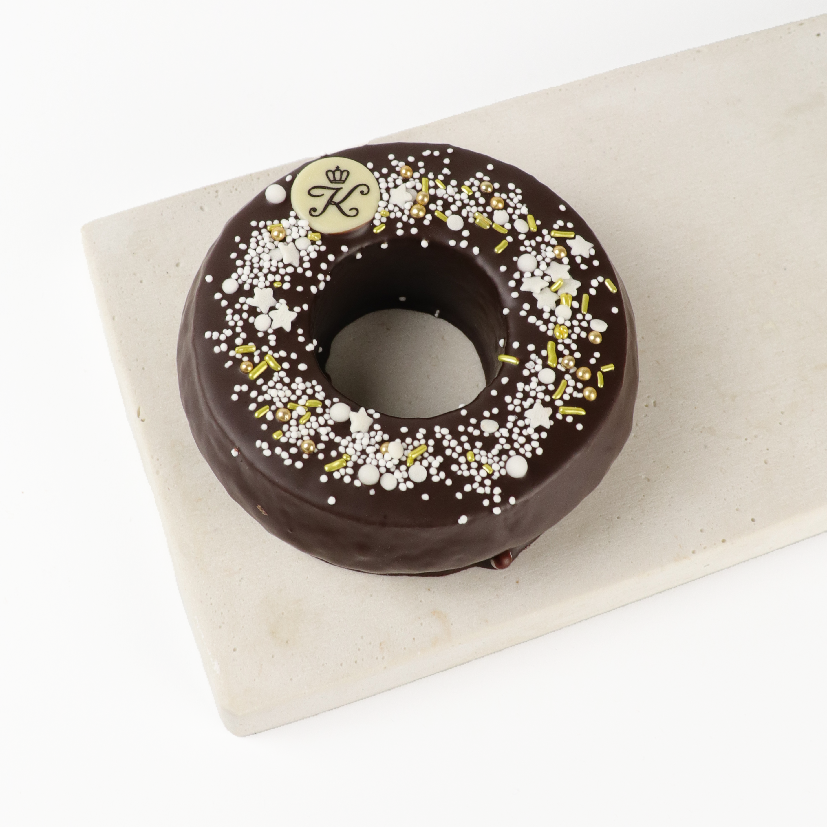 Baumkuchenring FEINHERB mit Dekor