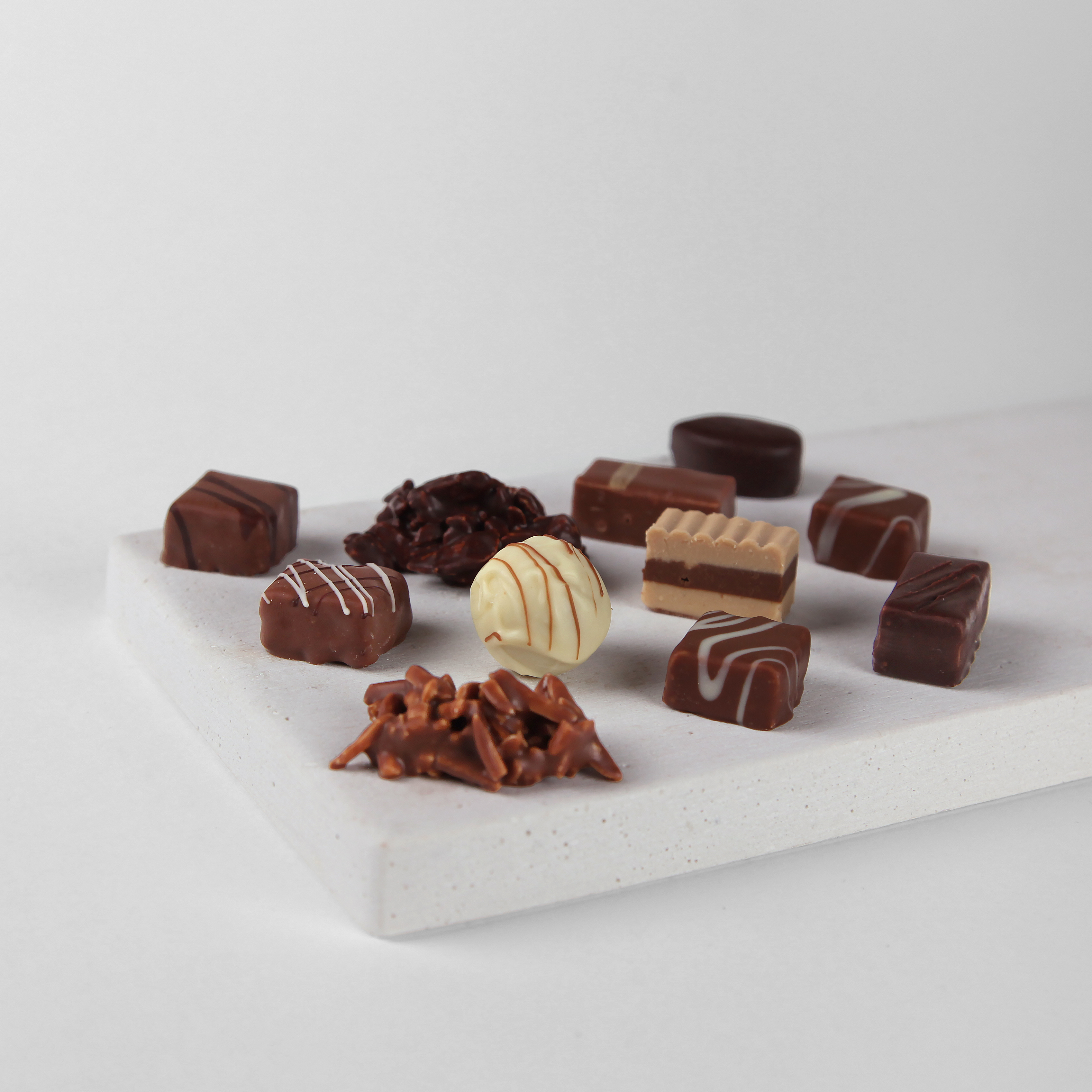 Pralinenmischung "Schokomädchen" (alkoholfrei) 375 g