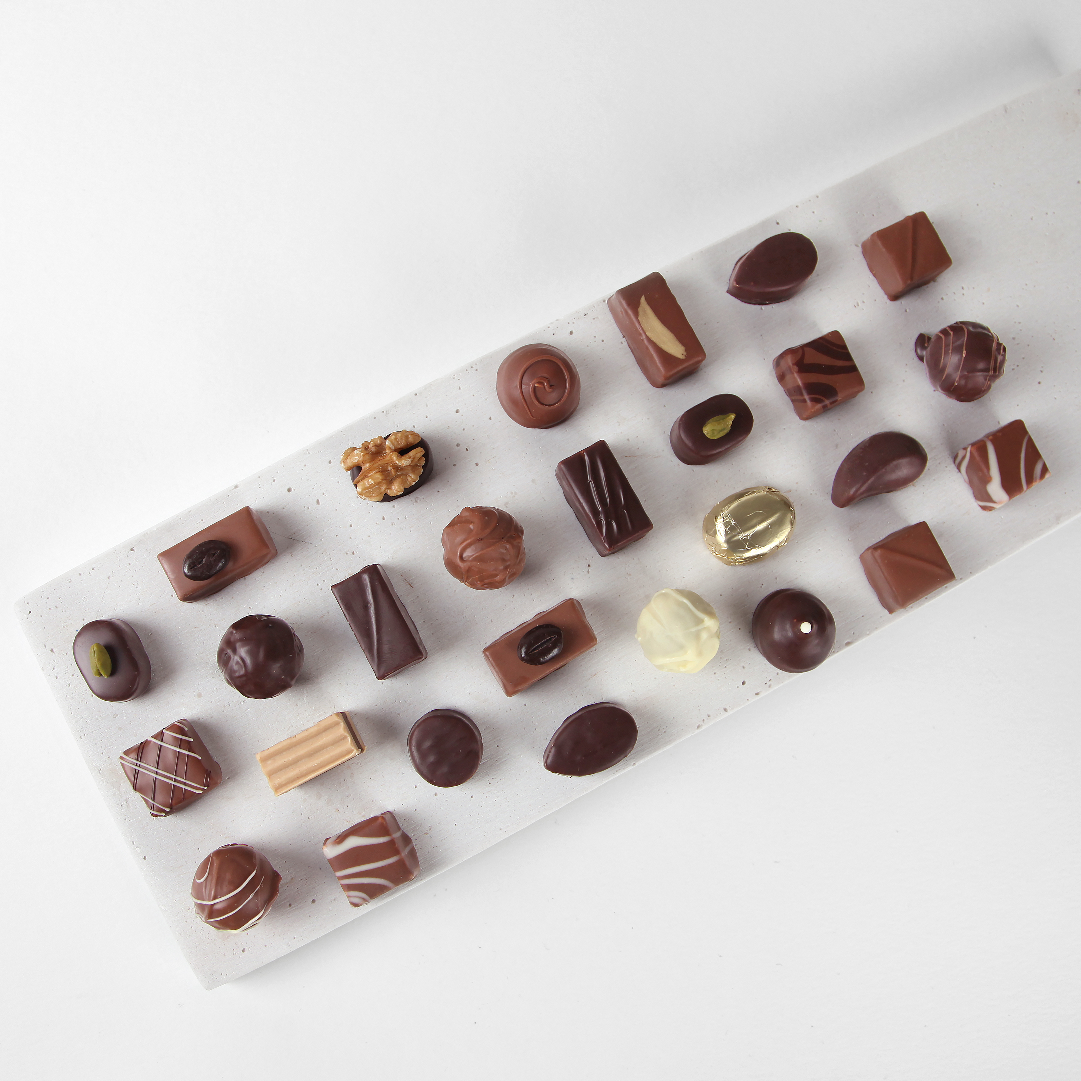 Pralinenpackung Hutkoffer 250 g