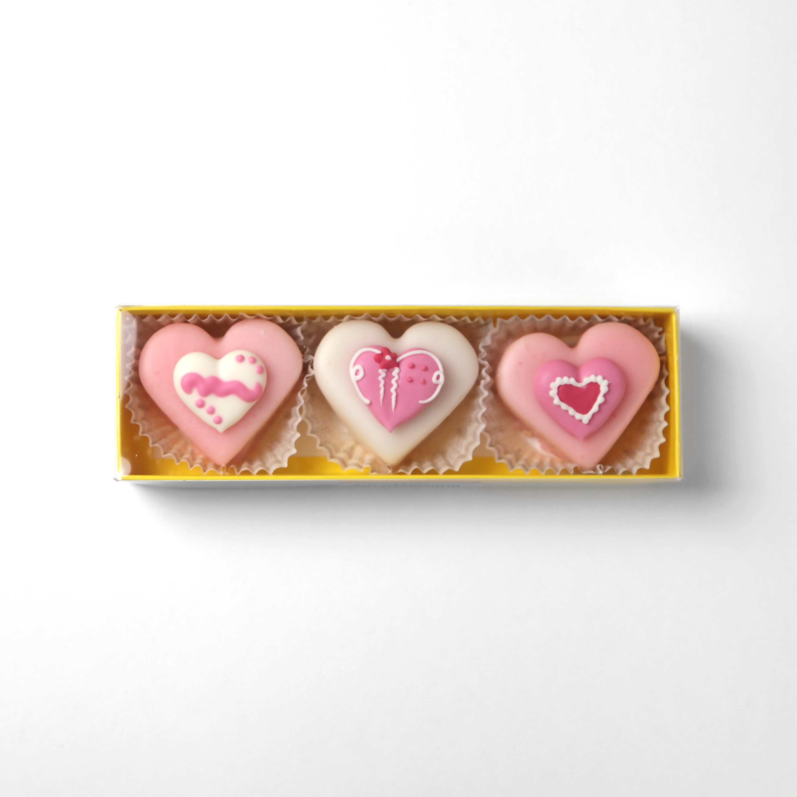 Petits Fours Herzen (3 Stück)