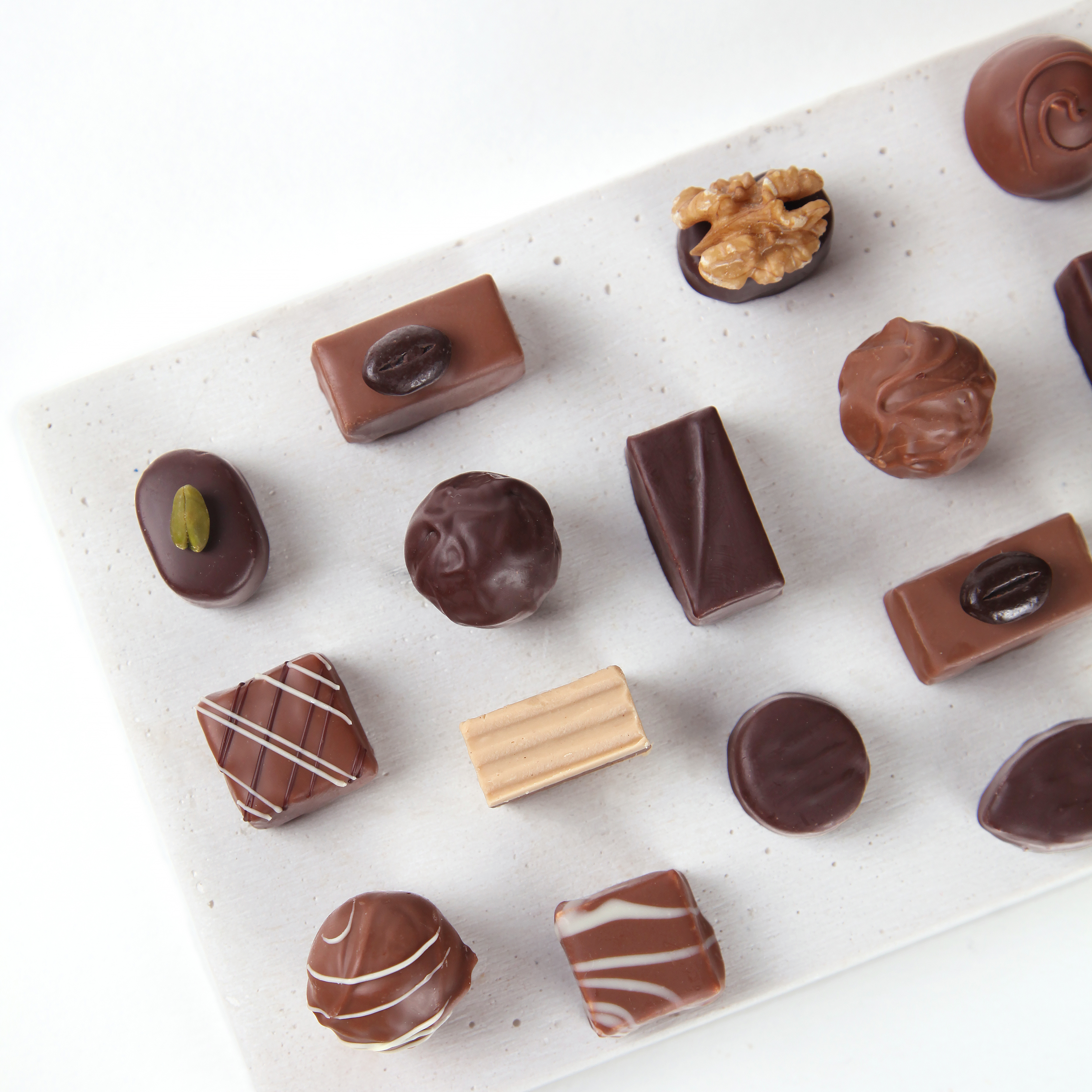 Pralinenpackung Hutkoffer 250 g