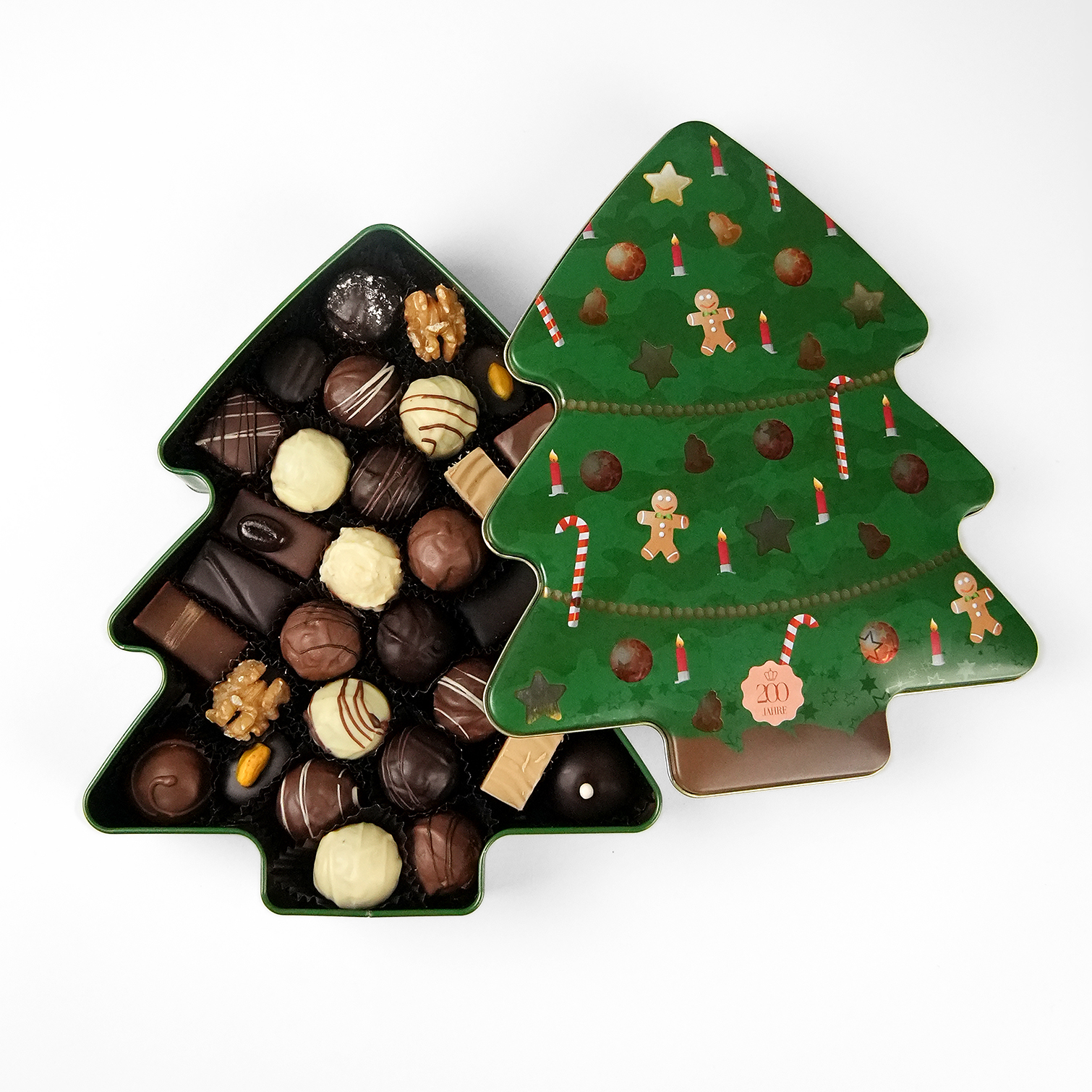 Pralinenmischung "Weihnachten" 350 g in der Geschenkdose