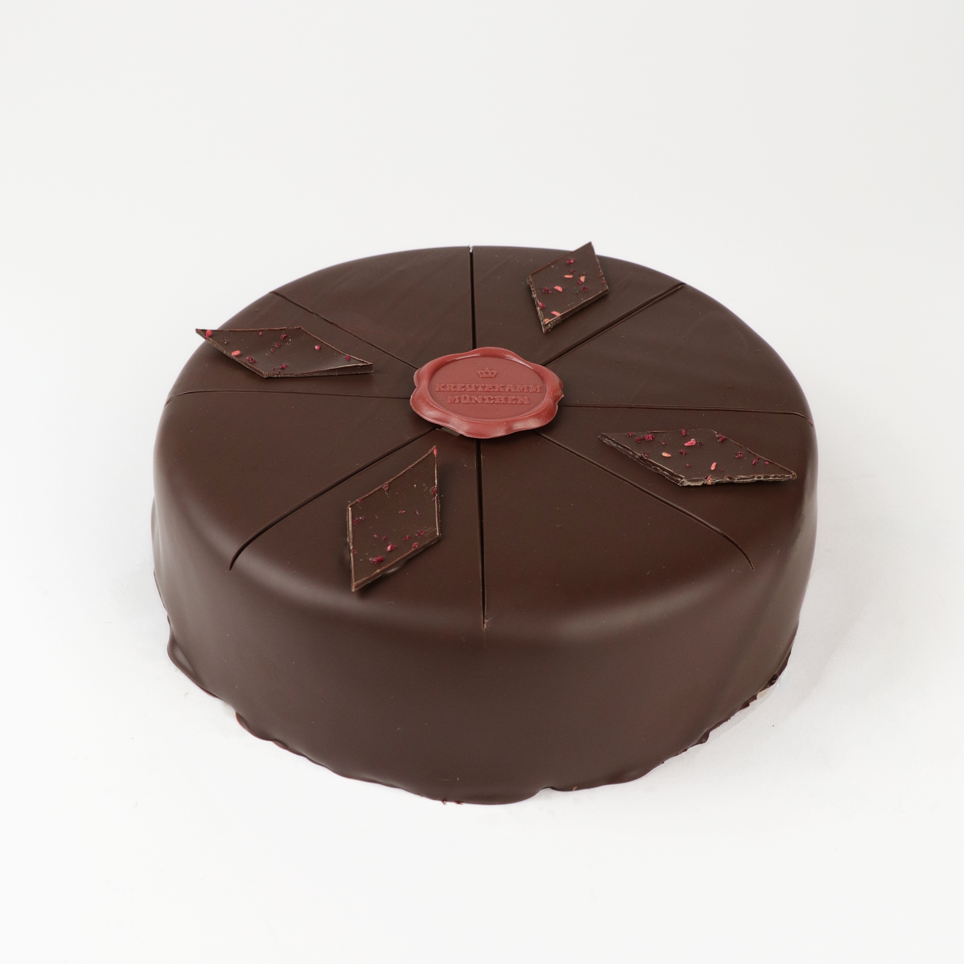 Vegane Schoko-Himbeer Torte (alkoholfrei) 