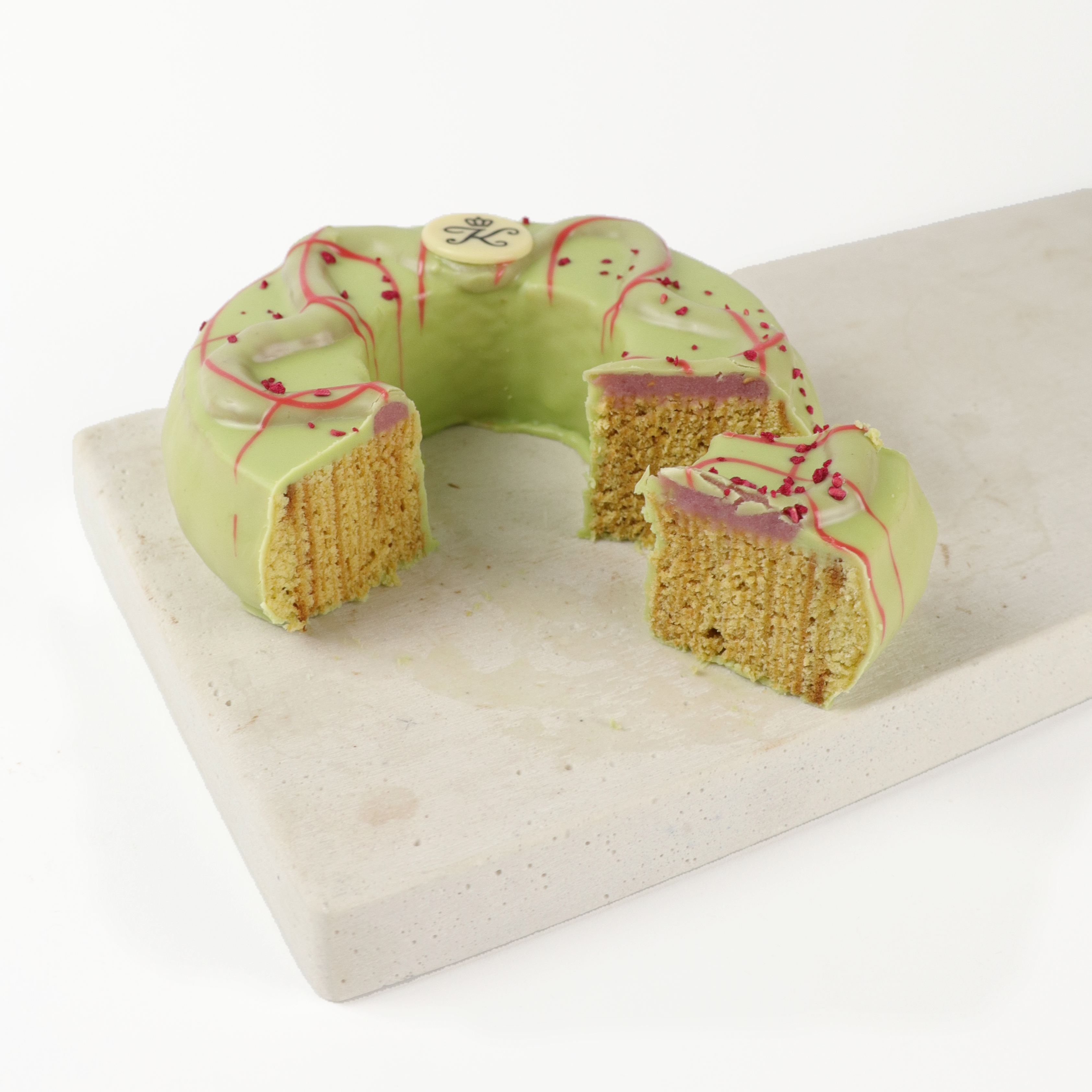 Baumkuchenring PISTAZIE HIMBEER 200 g