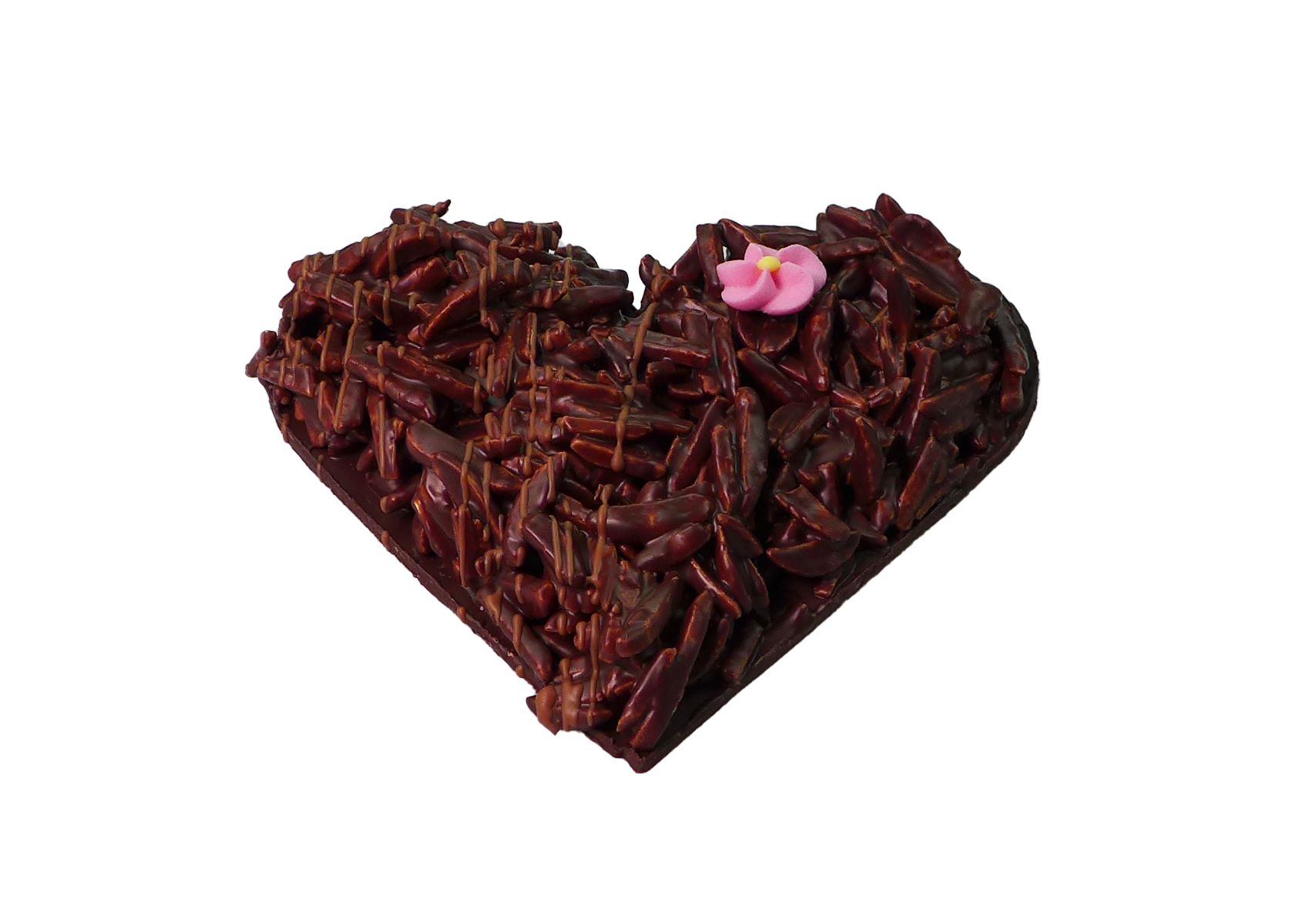Mandelsplitterherz Feinherb 110 g